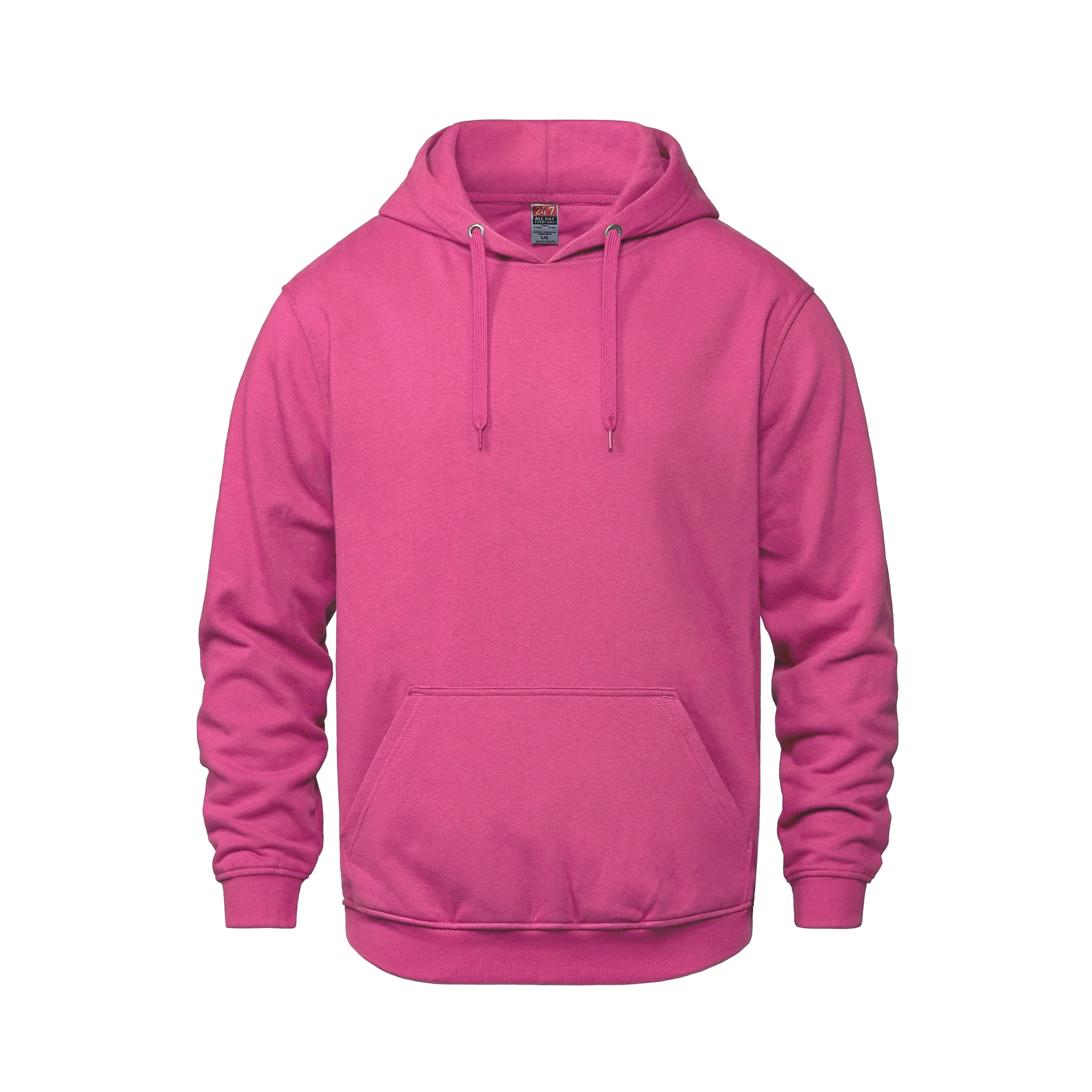 ADULT PULLOVER HOODED SWEATSHIRT - Color Image 1