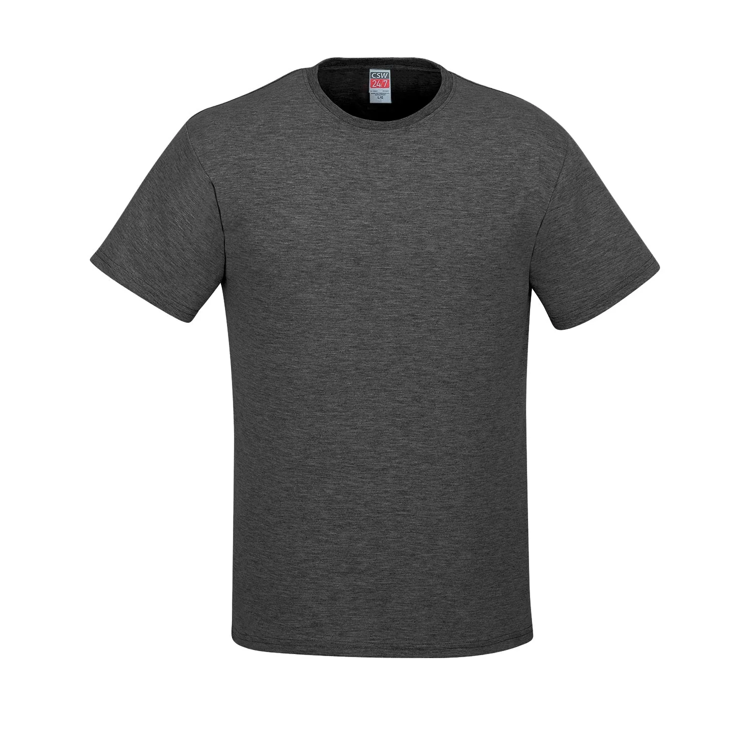 Adult RING SPUN Combed Cotton Crewneck T-Shirt-CSW