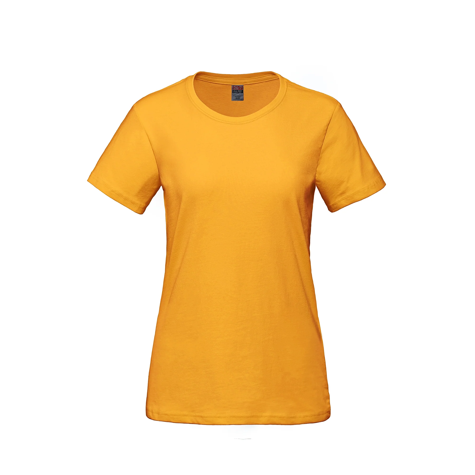 Ladies RING SPUN Combed Cotton Crewneck T-Shirt-CSW