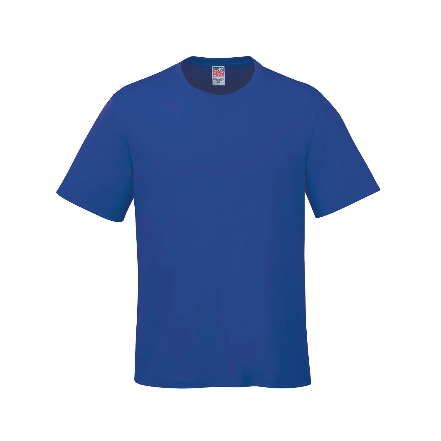 Adult RING SPUN Combed Cotton Crewneck T-Shirt-CSW