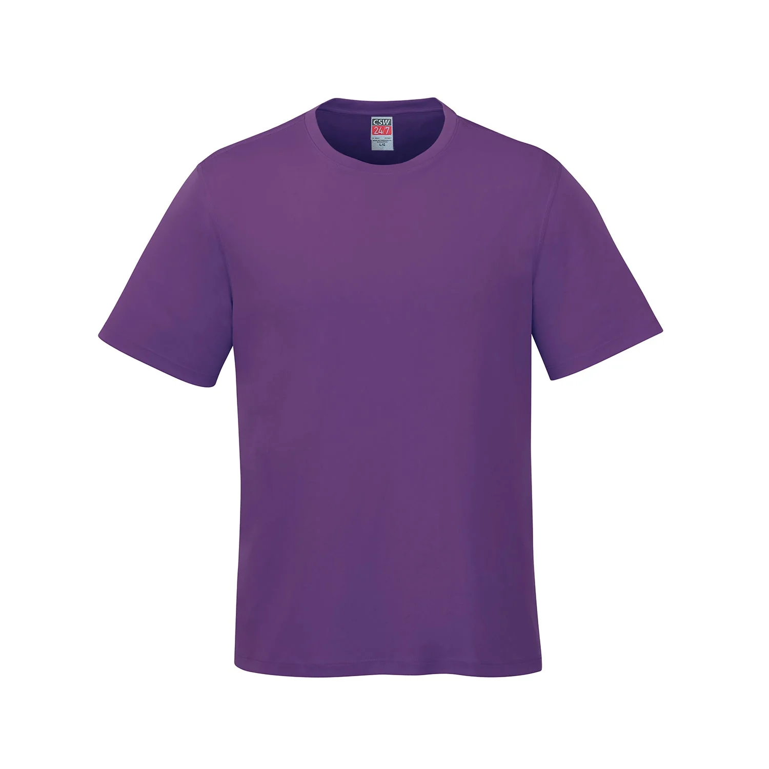 Adult RING SPUN Combed Cotton Crewneck T-Shirt-CSW