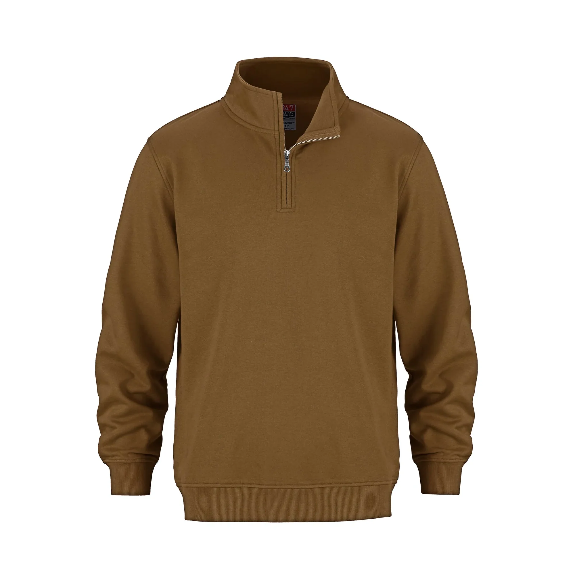 Adult 1/4 Zip Sweatshirt-CSW - Color Image 1