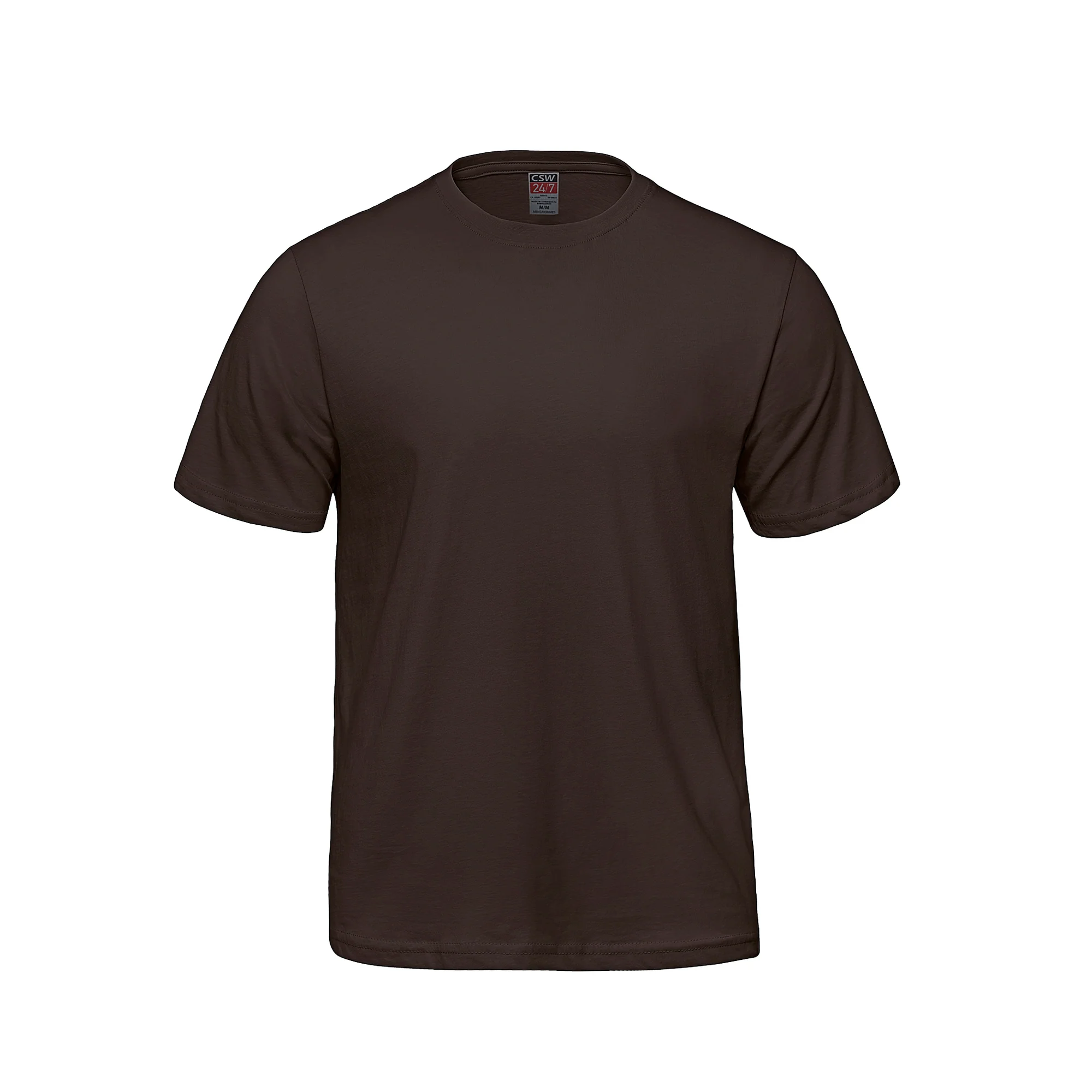 Adult RING SPUN Combed Cotton Crewneck T-Shirt-CSW